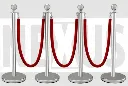 Poste de Acero Brillante con Cordón (2).webp