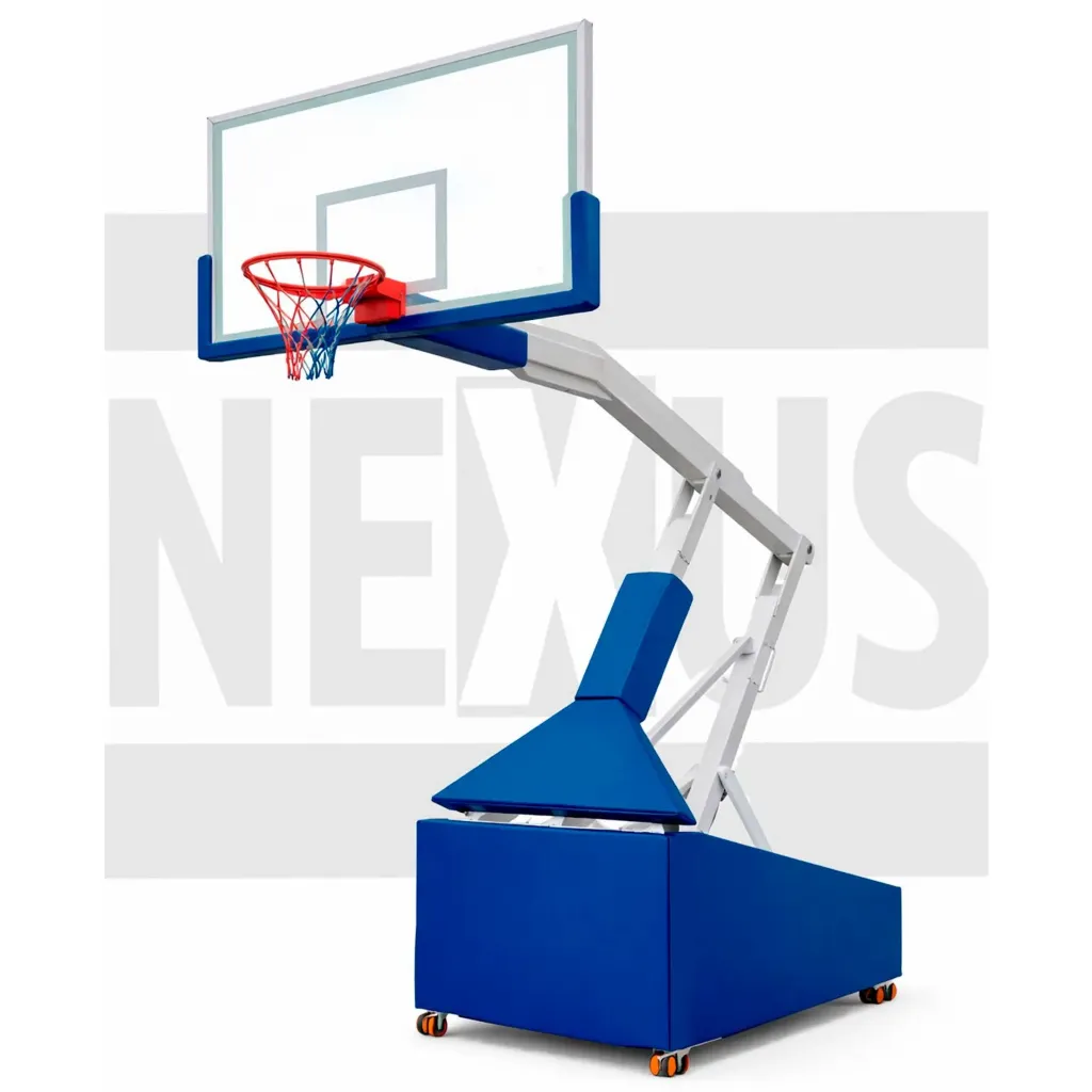 [CASTILLOS DE BASQUET] CASTILLO DE BÁSQUET 
 TRANSPORTABLE Y PLEGABLE
 PROFESIONAL