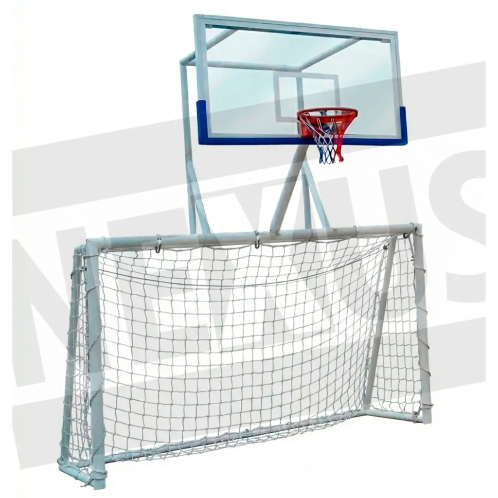 [CASTILLOS DE BASQUET] Arco con Tablero de vidrio Templado